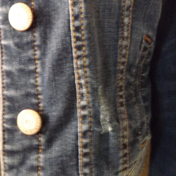 Aeropostale Jean Jacket- Women's XS - Picture 5 of 14